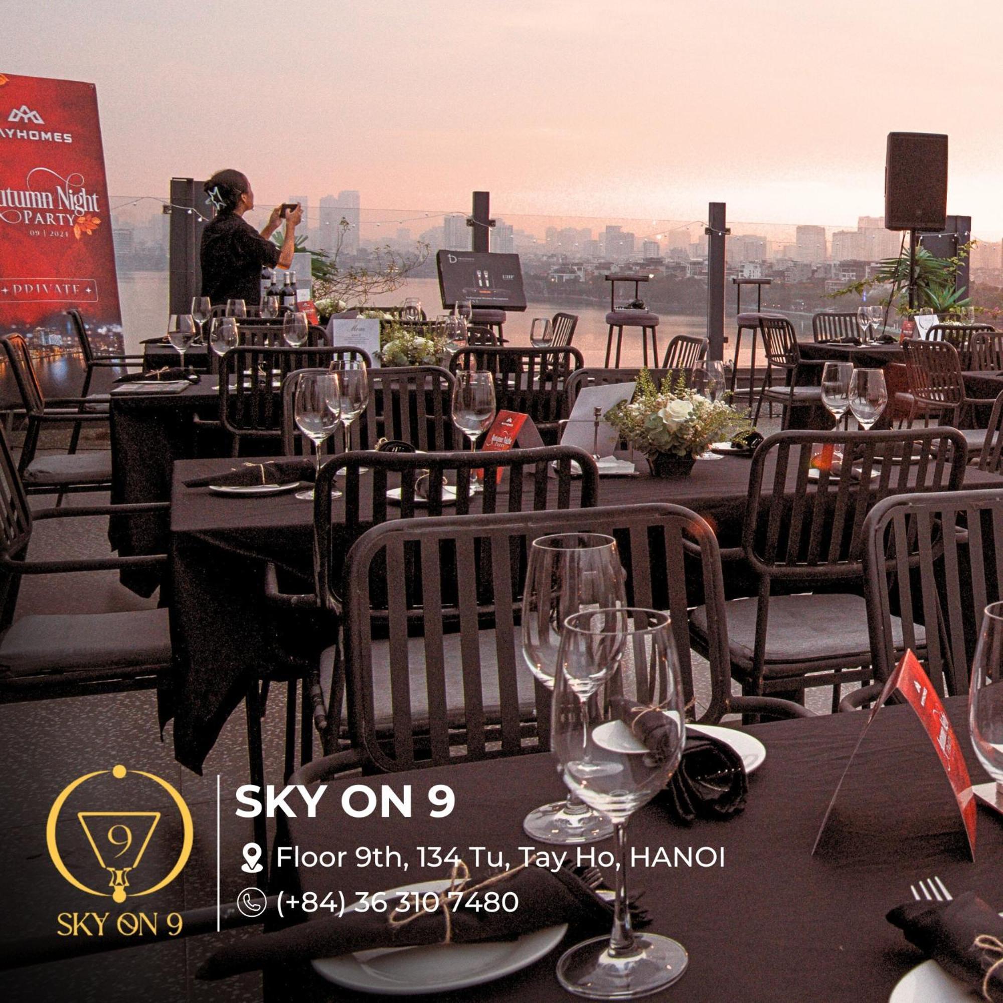 Margaery Boutique Apartment & Skyon9 Rooftop Bar Hanoj Exteriér fotografie